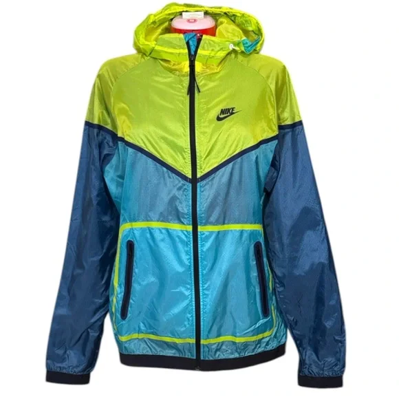 Nike Tech Hyperfuse Windrunner Colorblock Jacket Size Large - Picture 1 of 14